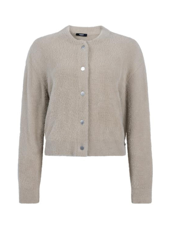 Jansen Amsterdam Cloe plush vest | Kaki