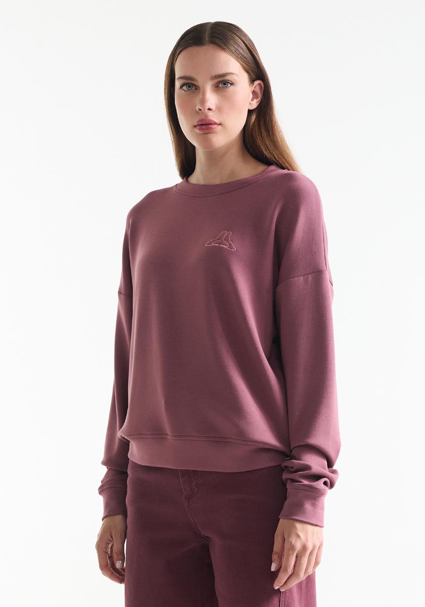 Jansen Amsterdam Wijnrode sweater