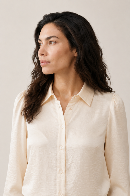 Helena Hart blouse Fara Choco, Burned, Pink Frost en Kit