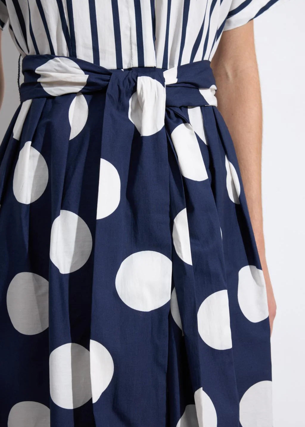 Tinta Vestido Daroca Azul Marino jurk