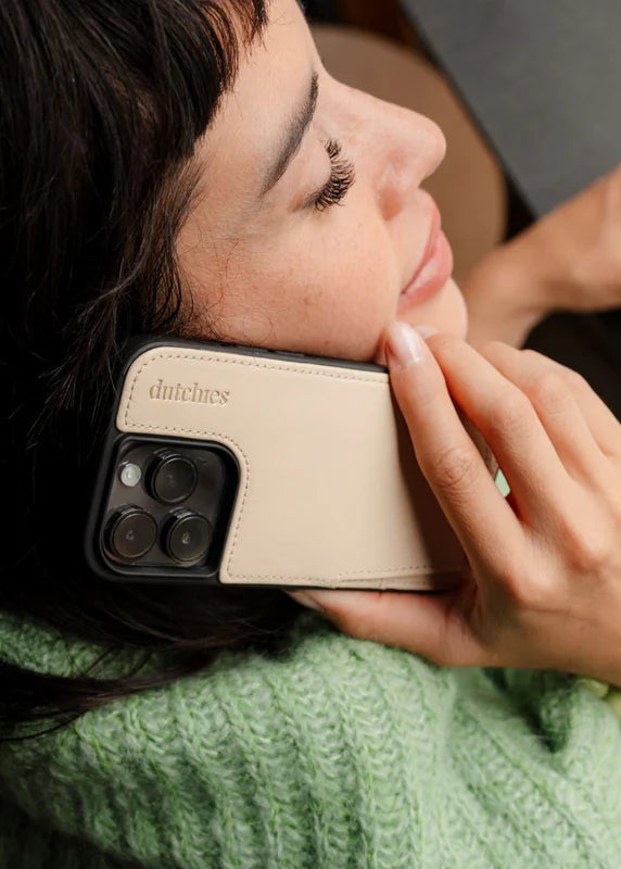 Dutchies Hoesje | Vanille Iphone/Samsung