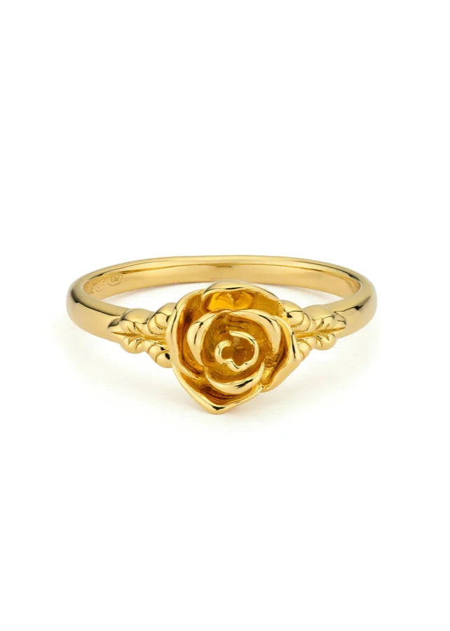 24Kae Ring with small rose