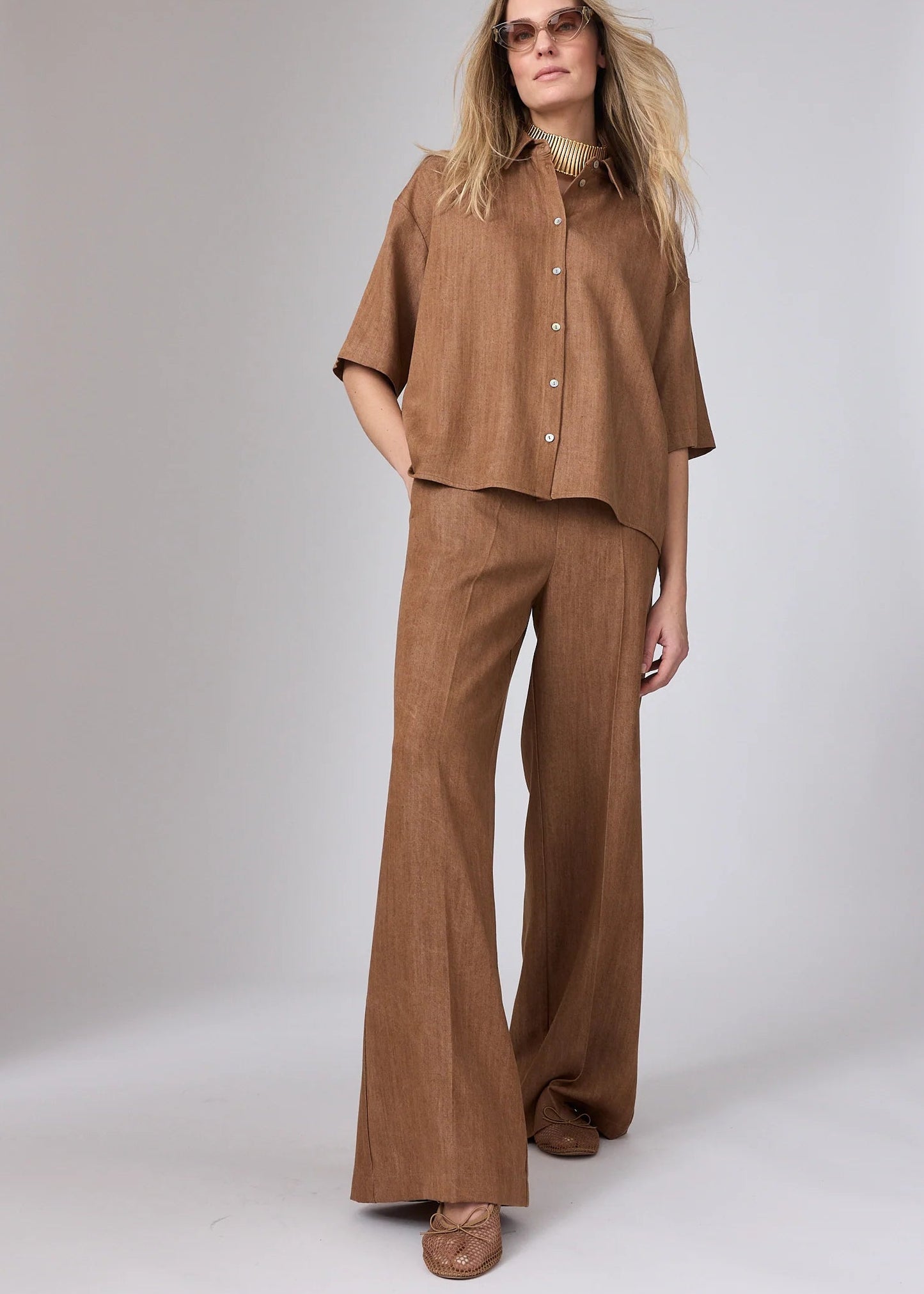 Corel Amsterdam Lior Pants Wide Lyocell