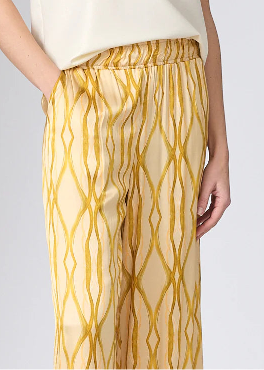Corel Amsterdam Nola pants Shine Sabbia