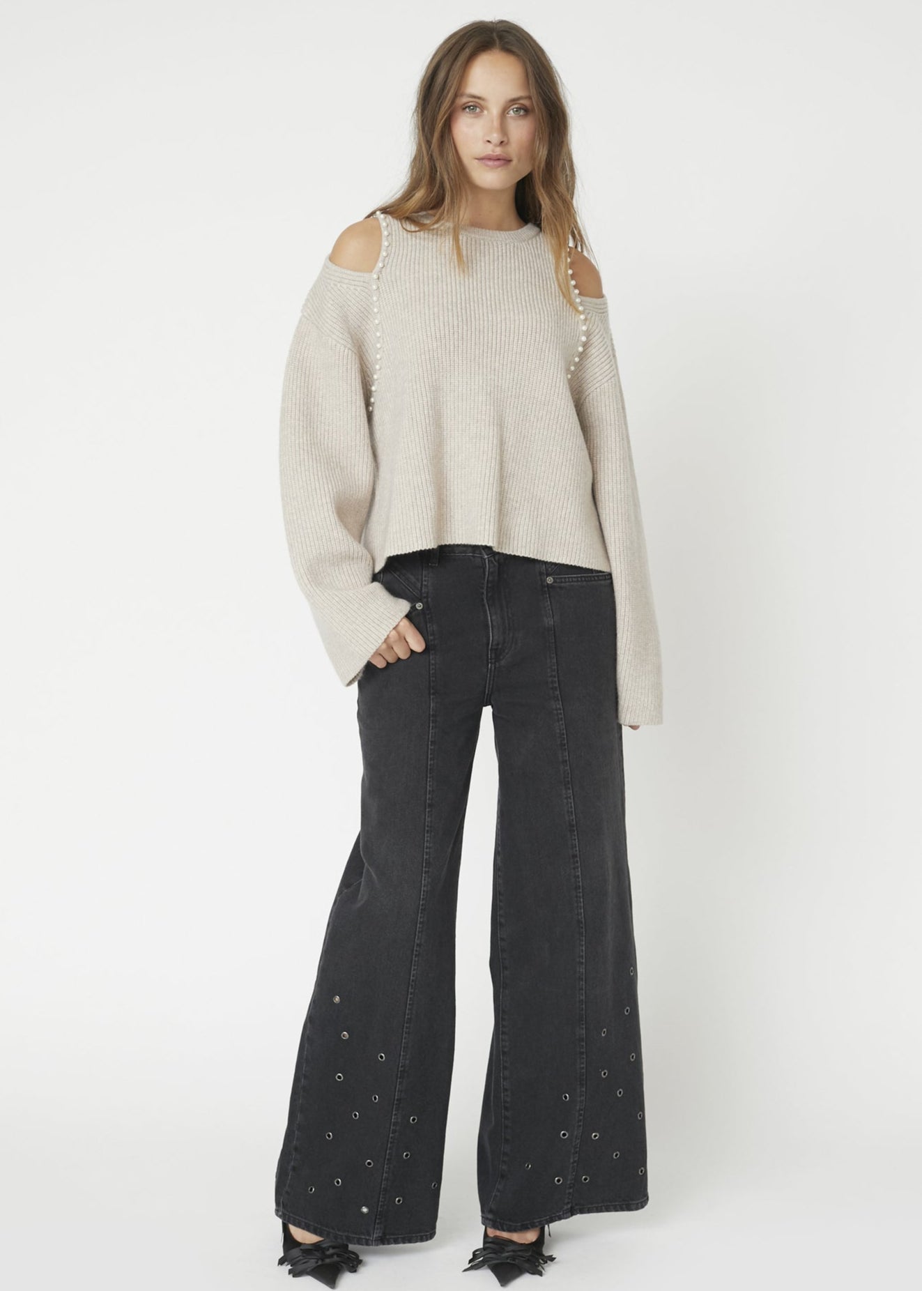 Co'Couture RowCC Rib Pearl Knit