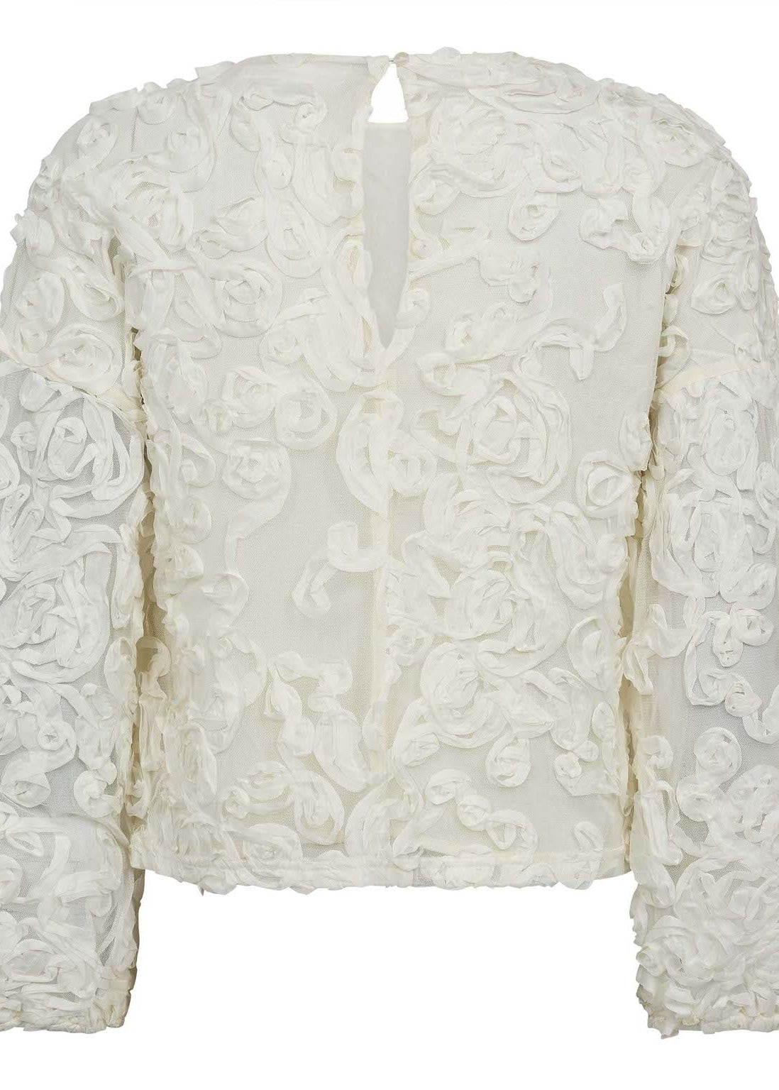 Co'Couture TessyCC Flower Blouse Offhwite