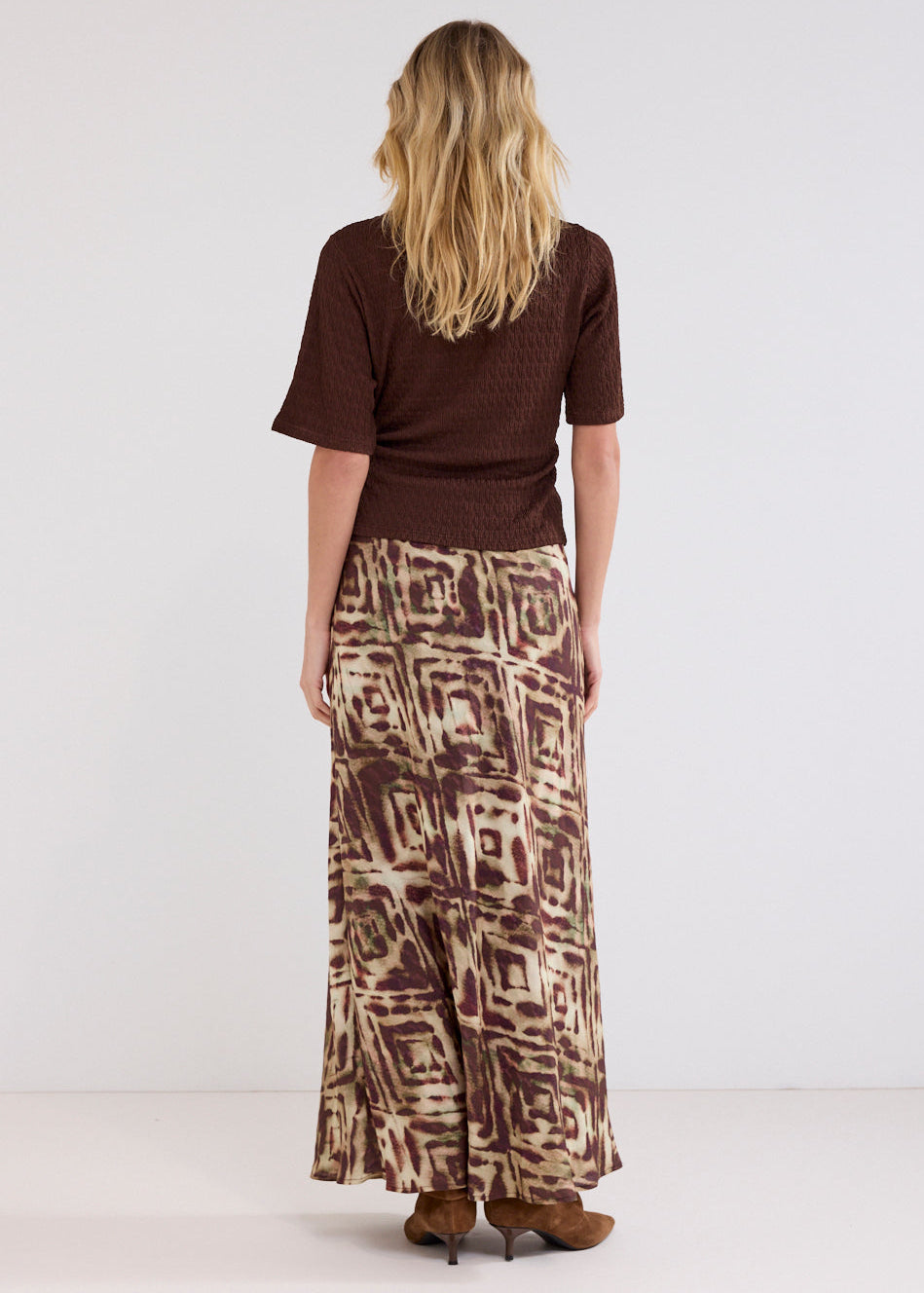 Tramontana Skirt Fading Diamonds