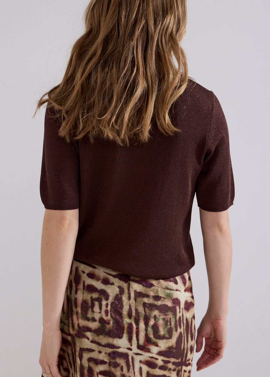 Tramontana Short-Sleeve Jumper Shawl