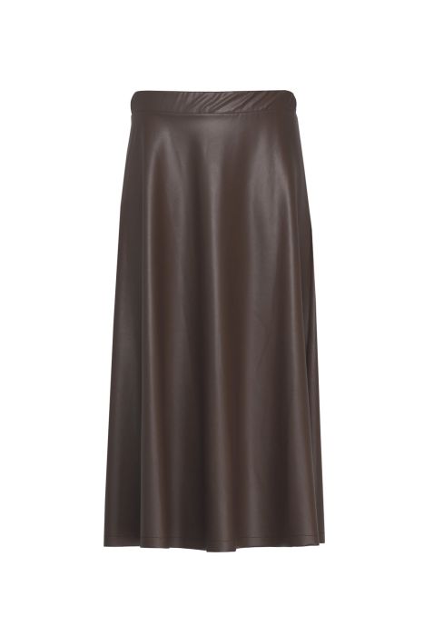 Batida lederlook rok