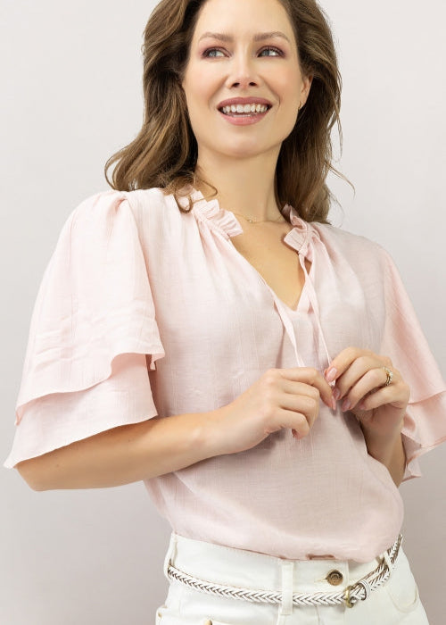 Label Dot blouse Adda roze