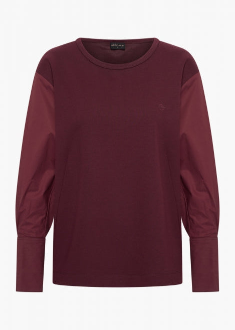 Aimee the Label HayesA5 burgundy blouse