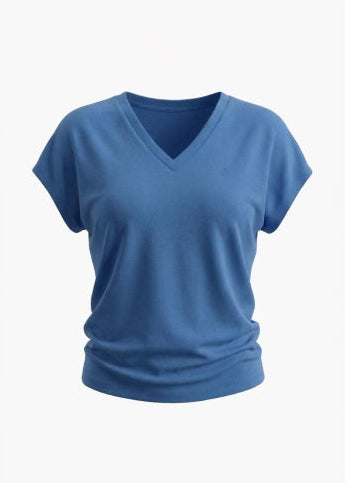 Aimee the Label Ingrid Blue shirt