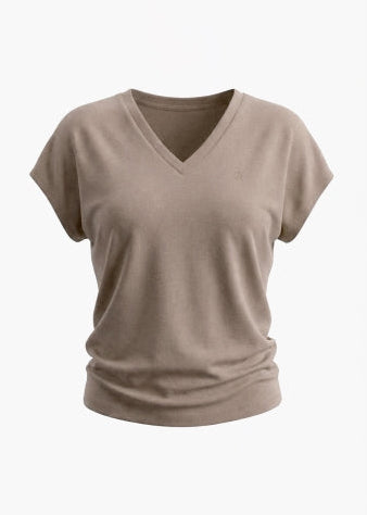 Aimee the Label IngridS6 Taupe shirt