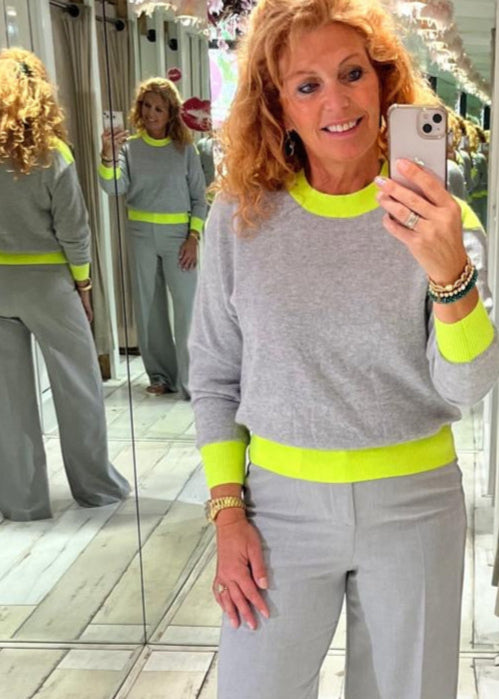 Lalotti GIGA Pull-H05L Grey/ Fluo Yellow