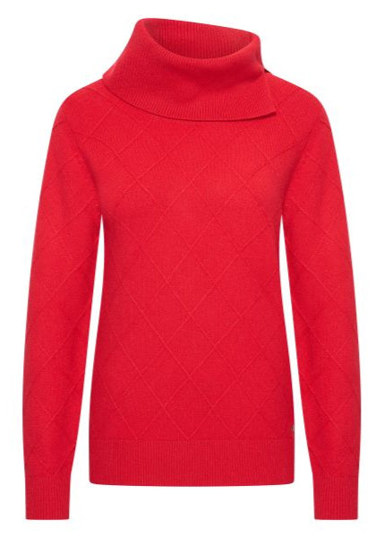 HVSociety Pullover HVSMirella red, light blue en kit