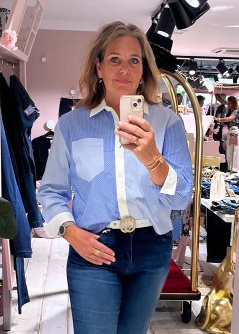 Co'Couture Blouse blauw