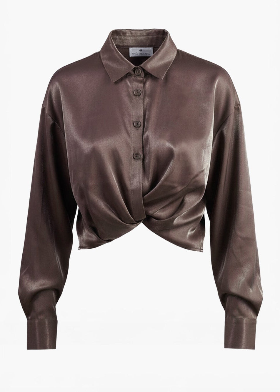 Aimee The Label GreeceW6 Blouse Brown