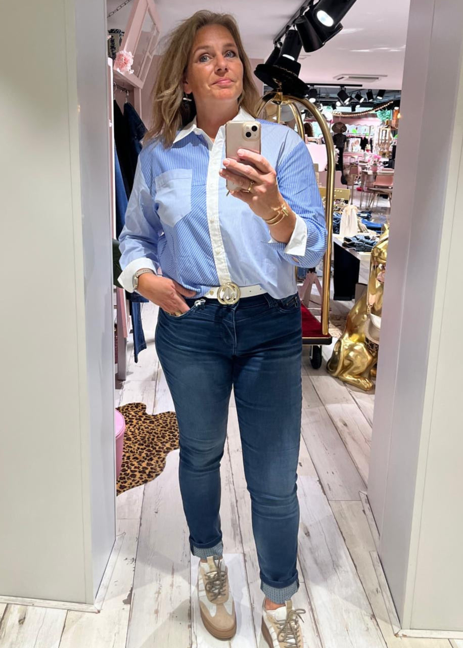 Co'Couture Blouse blauw