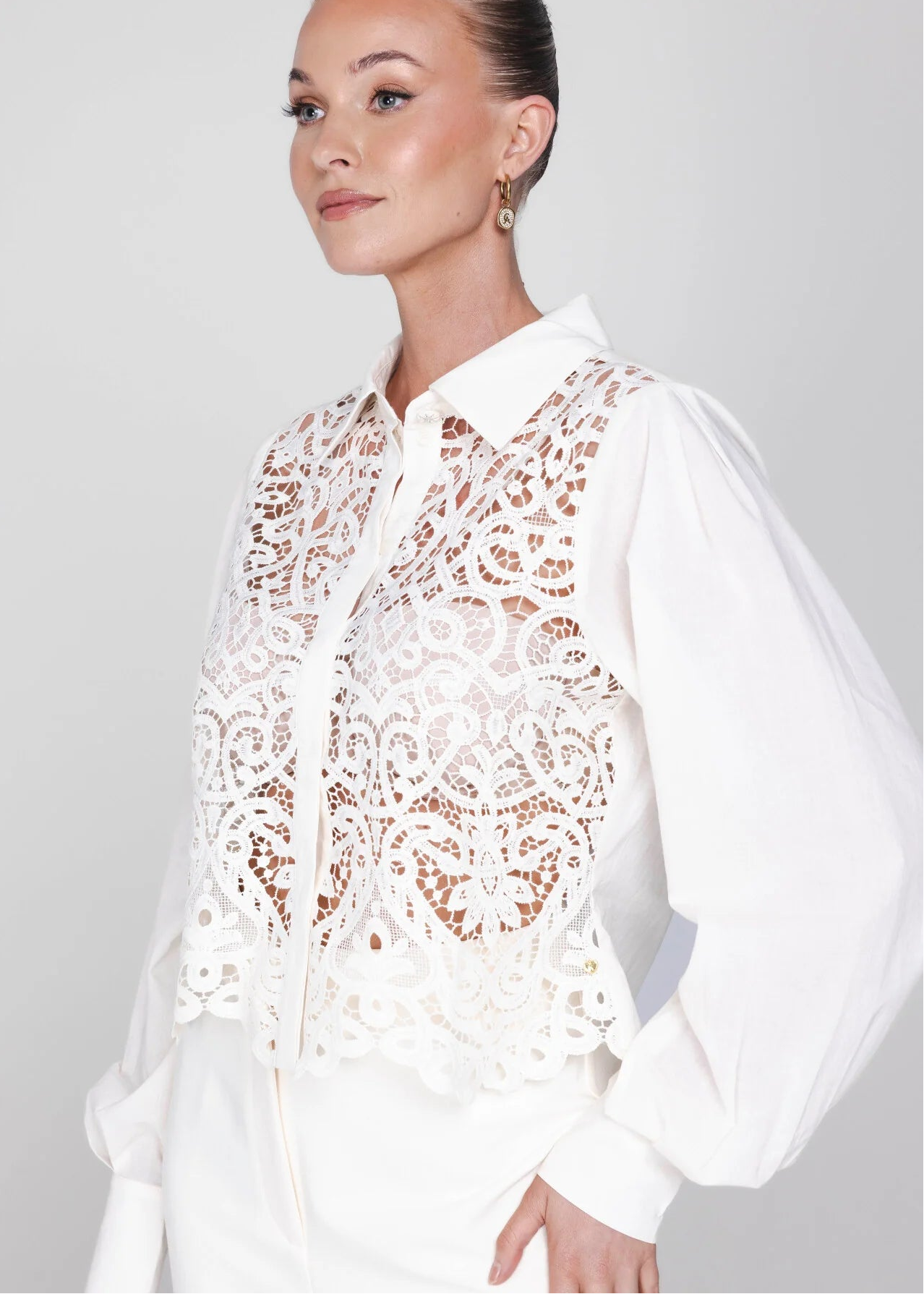 Accentil Bibi Blouse - Off White