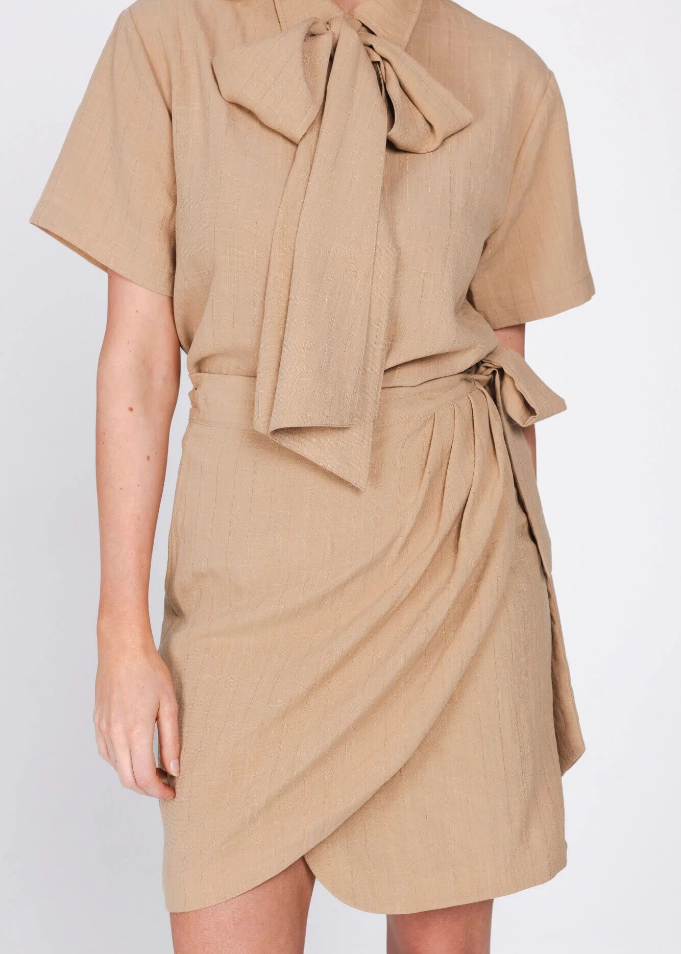 Accentil Brise Skirt - Sand