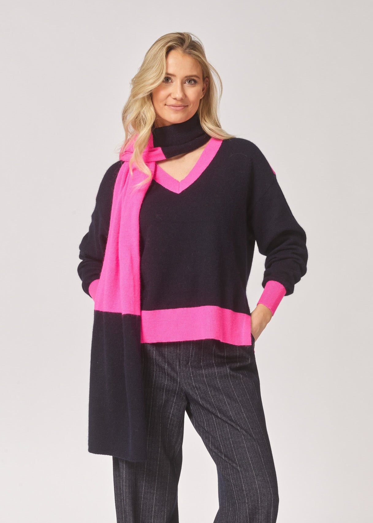 Lalotti Lalotti GIGA Pull-H05L Grey/ Purple