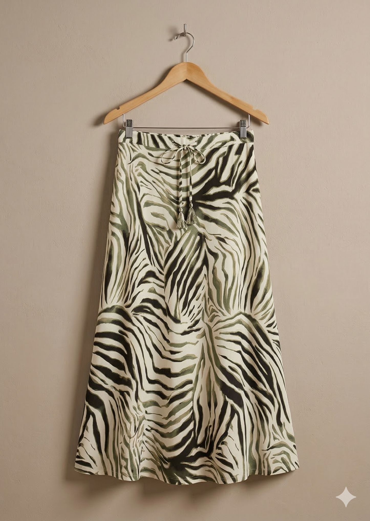 Batida Rok Khaki print