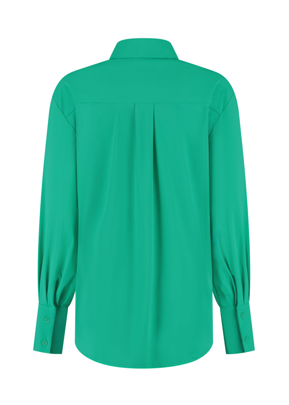 Lady Day – Ilse Blouse – Emerald