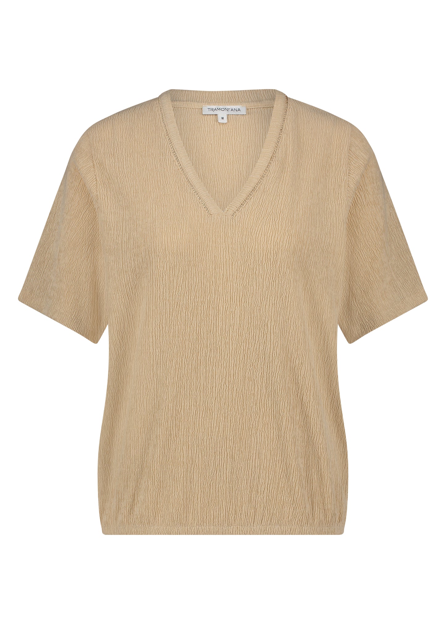 Tramontana V-Neck Top sand