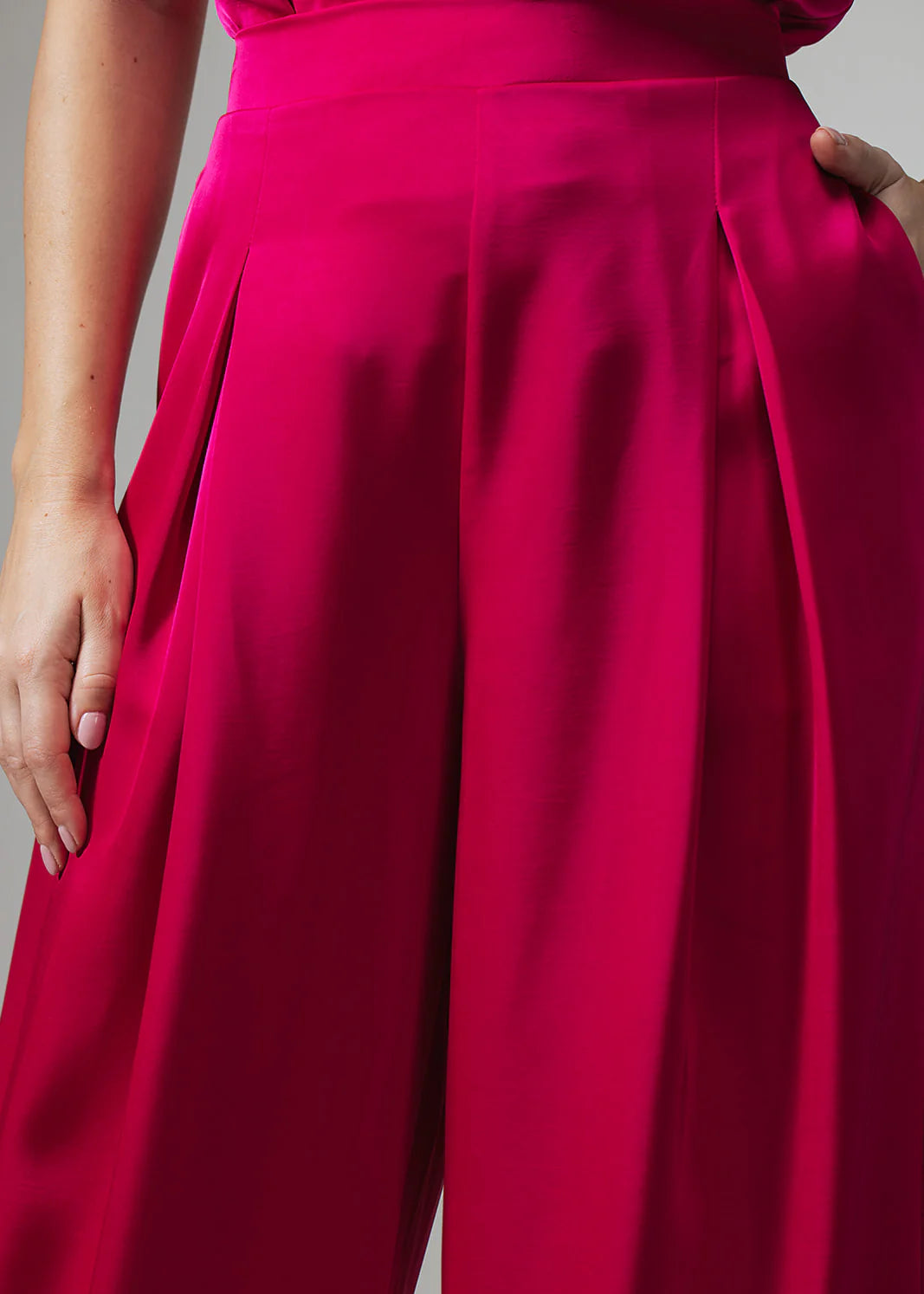 Label Dot broek Rumi | Fuchsia