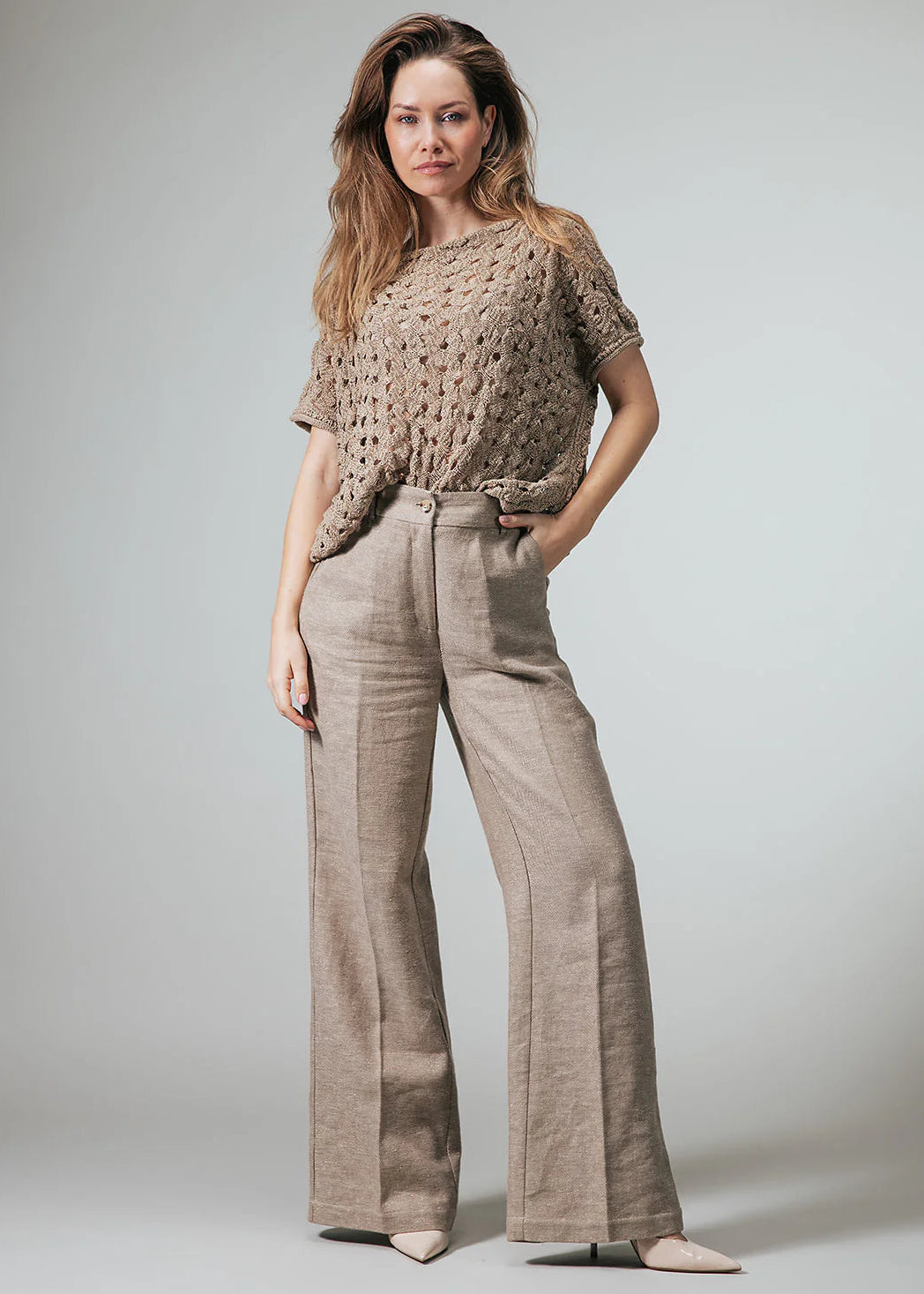 Label Dot Roxanne | Beige broek