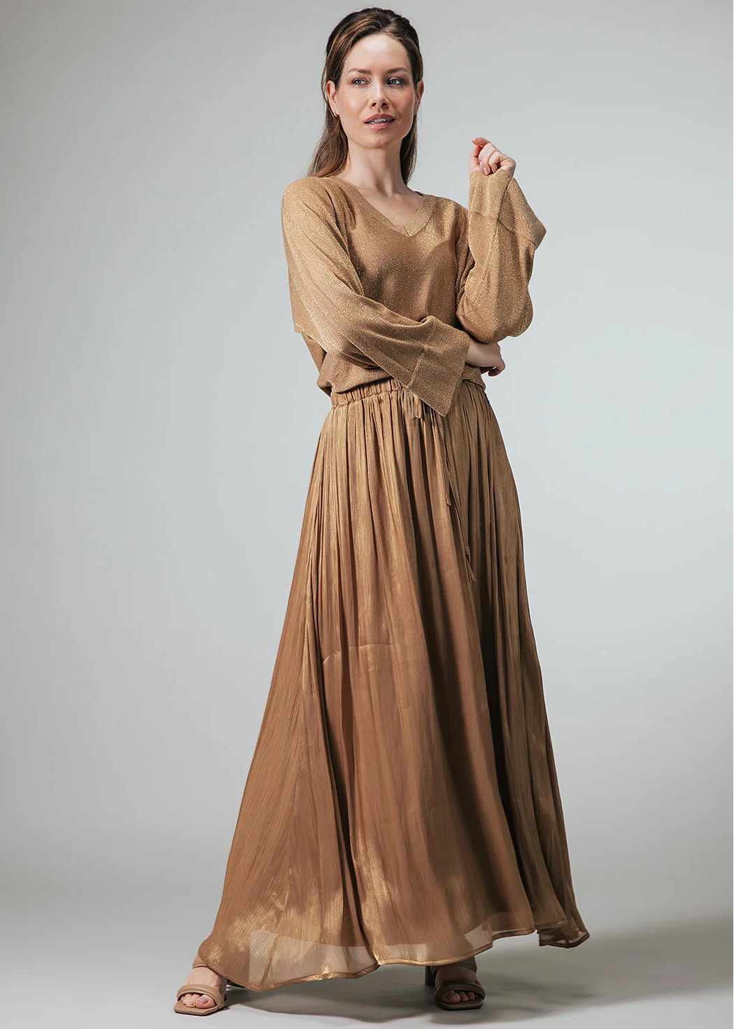 Label Dot Emi Goud rok