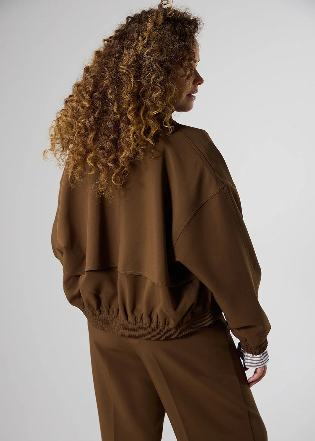 Label Dot blazer Louelle | Cognac