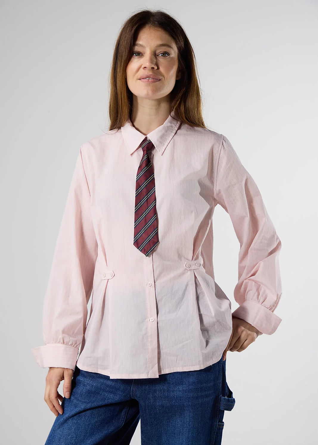 Label Dot blouse Ayira | dusty pink