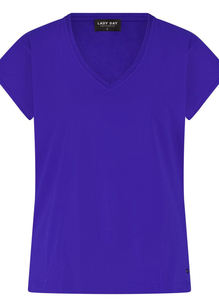 Lady Day – Mira Top – Cobalt blue