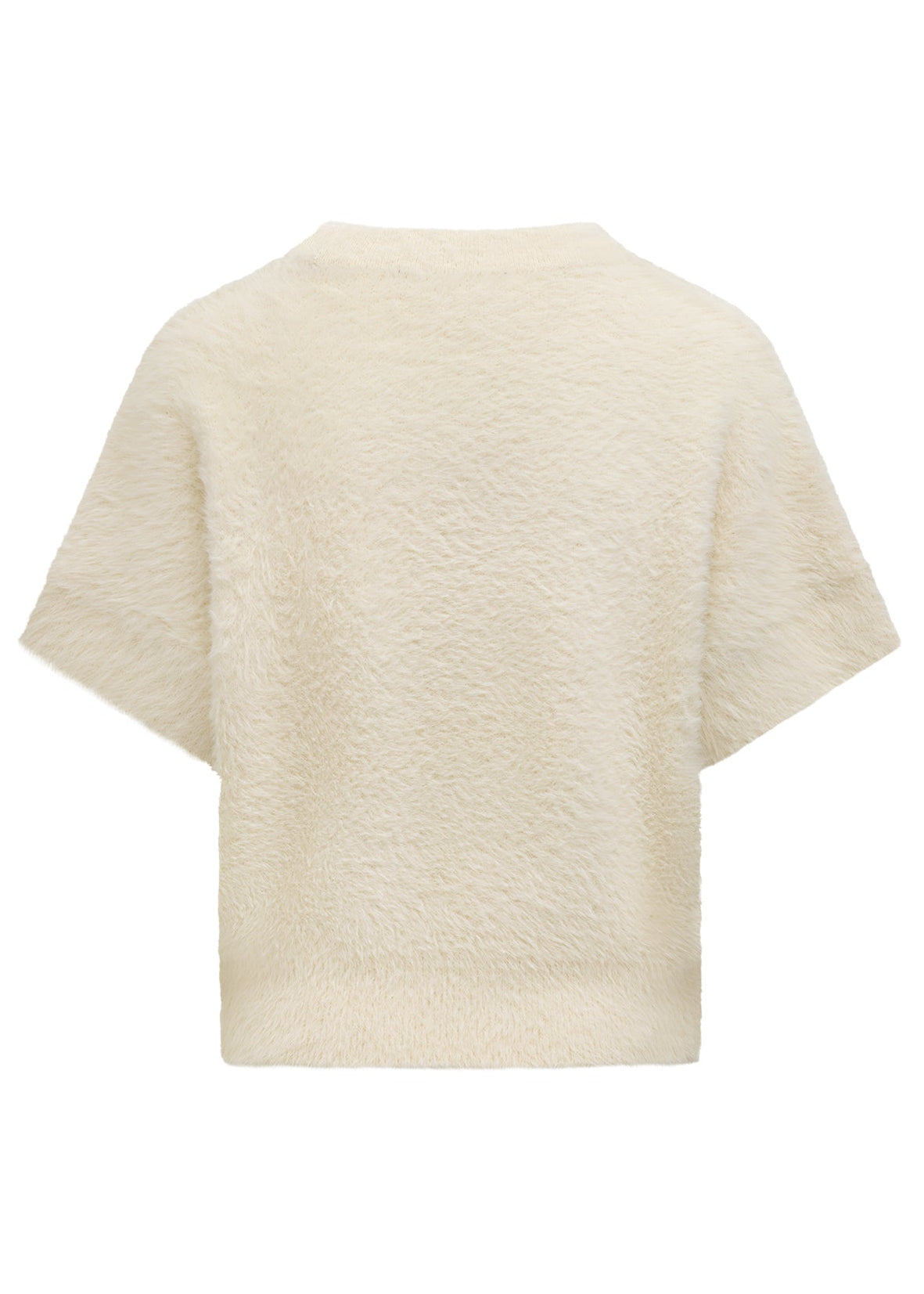 Label Dot pullover Nerina Groen en Off white