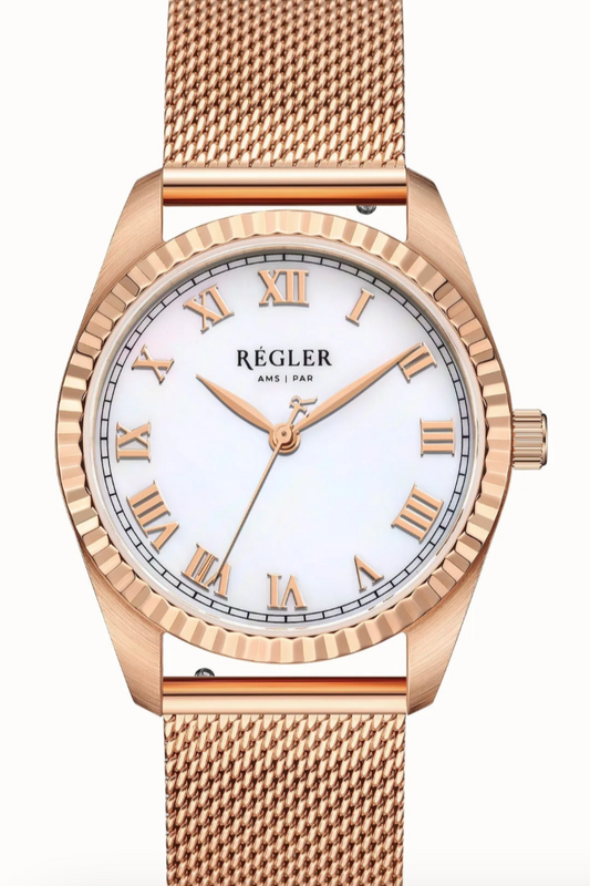 Régler Infinité  Mesh Rosé Goud-Parelmoer