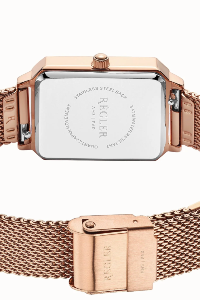 Régler Élégance Mesh Rosé/Goud-Parelmoer