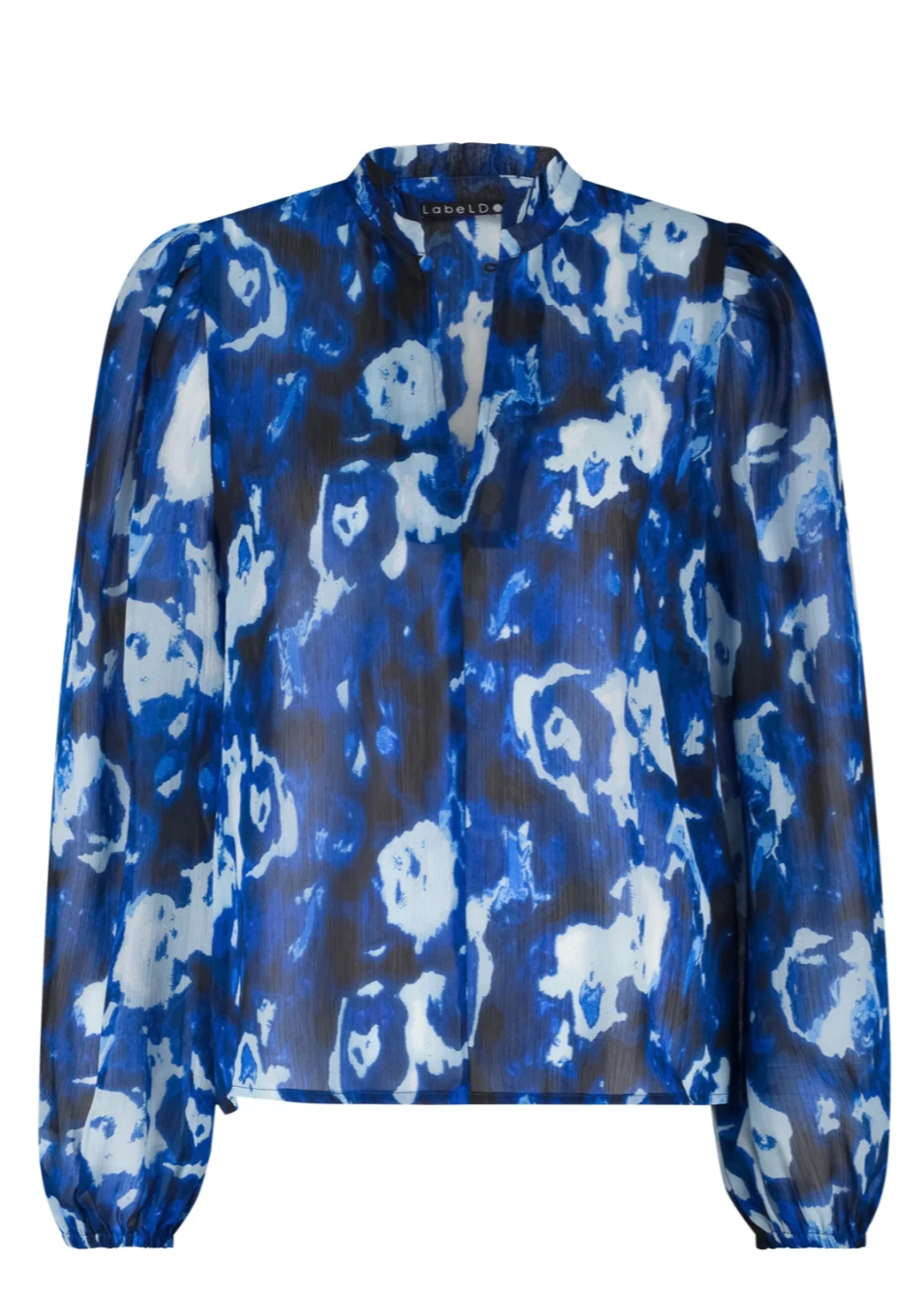 Label Dot Aiva Blouse | Blauw multi