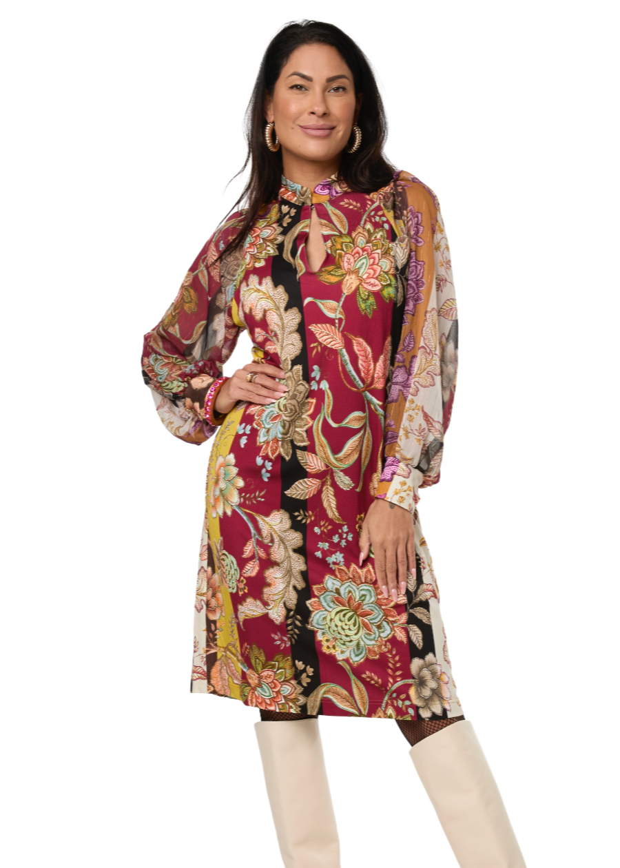 Tessa Koops viola alacant dress