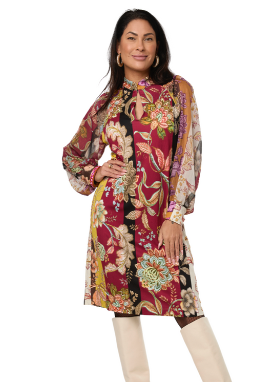 Tessa Koops viola alacant dress