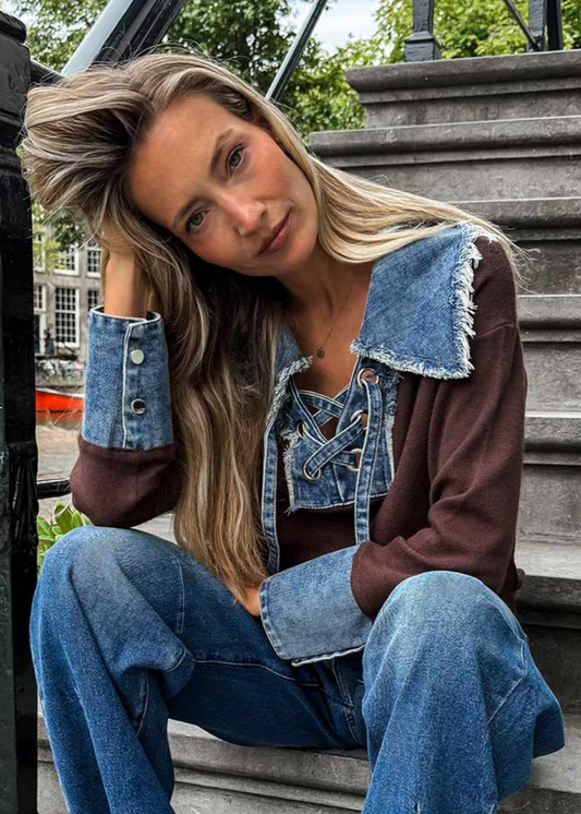 Turquoise 3831320 Trui gebreid