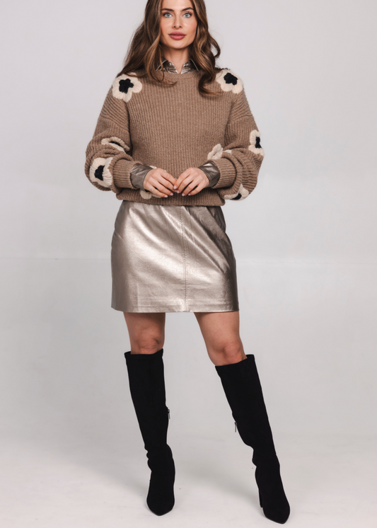 Accentil Linde Skirt - Bronze