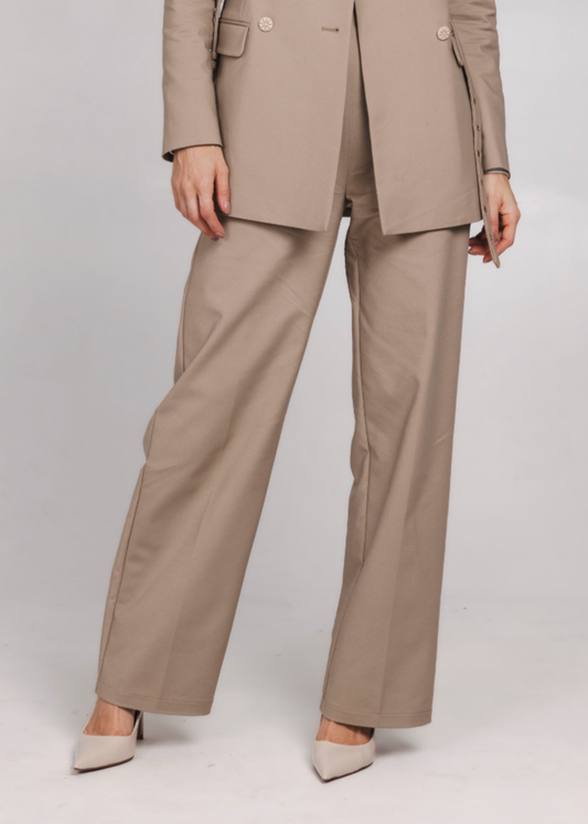 Accentil Julie Pants - Taupe