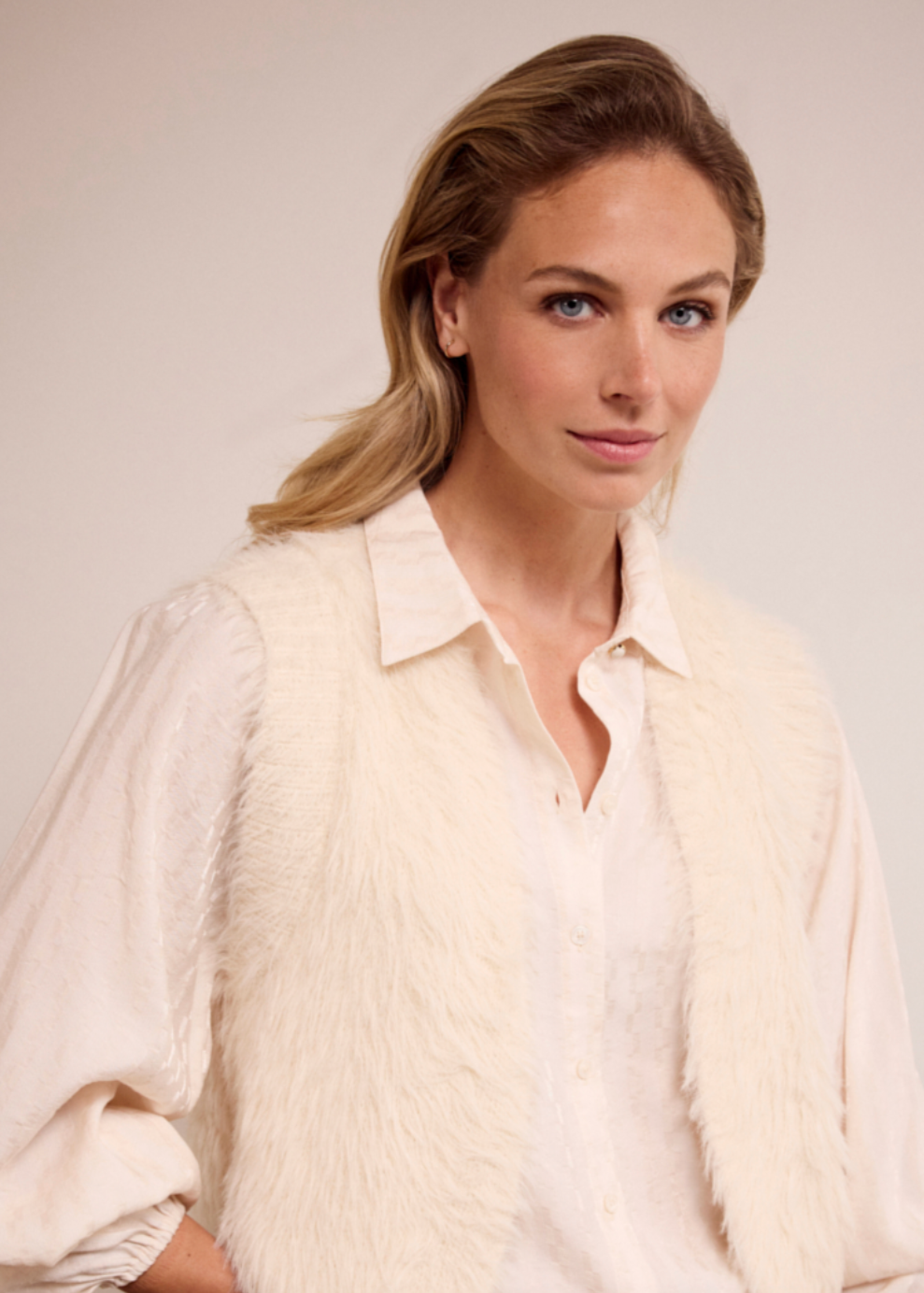 Tramontana Hairy Yarn Vest
