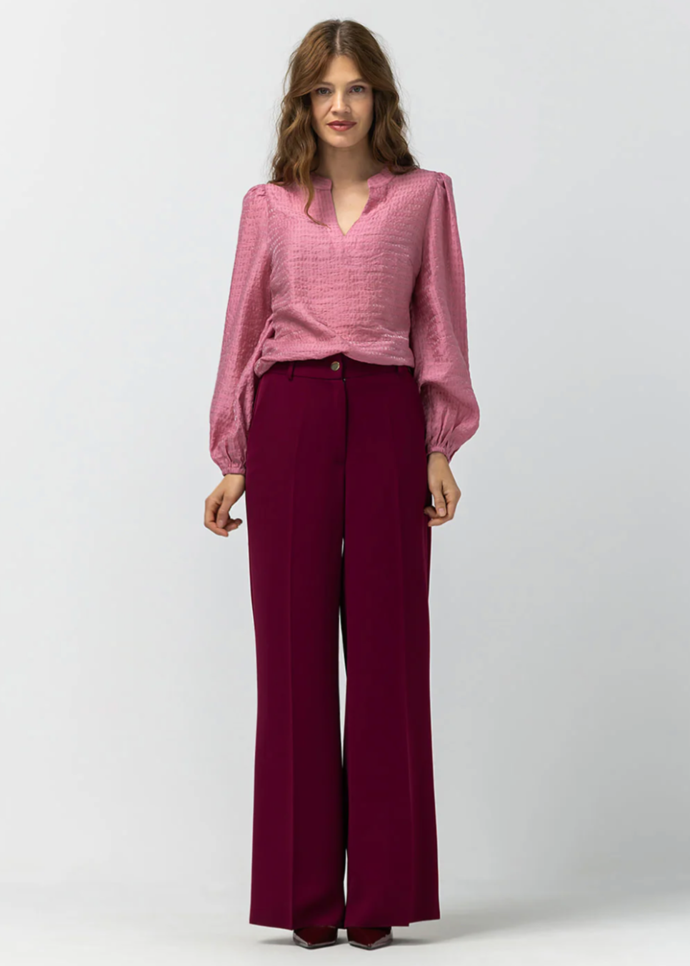 Label Dot Ageeth Top | Roze soft