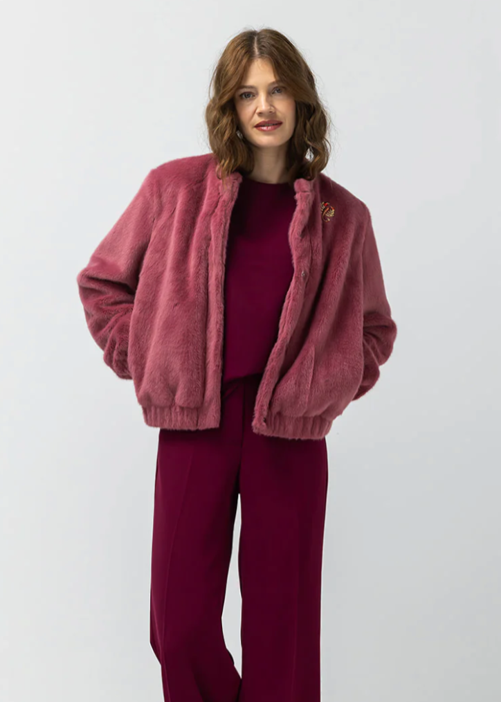 Label Dot Daphne Blazer | Roze soft