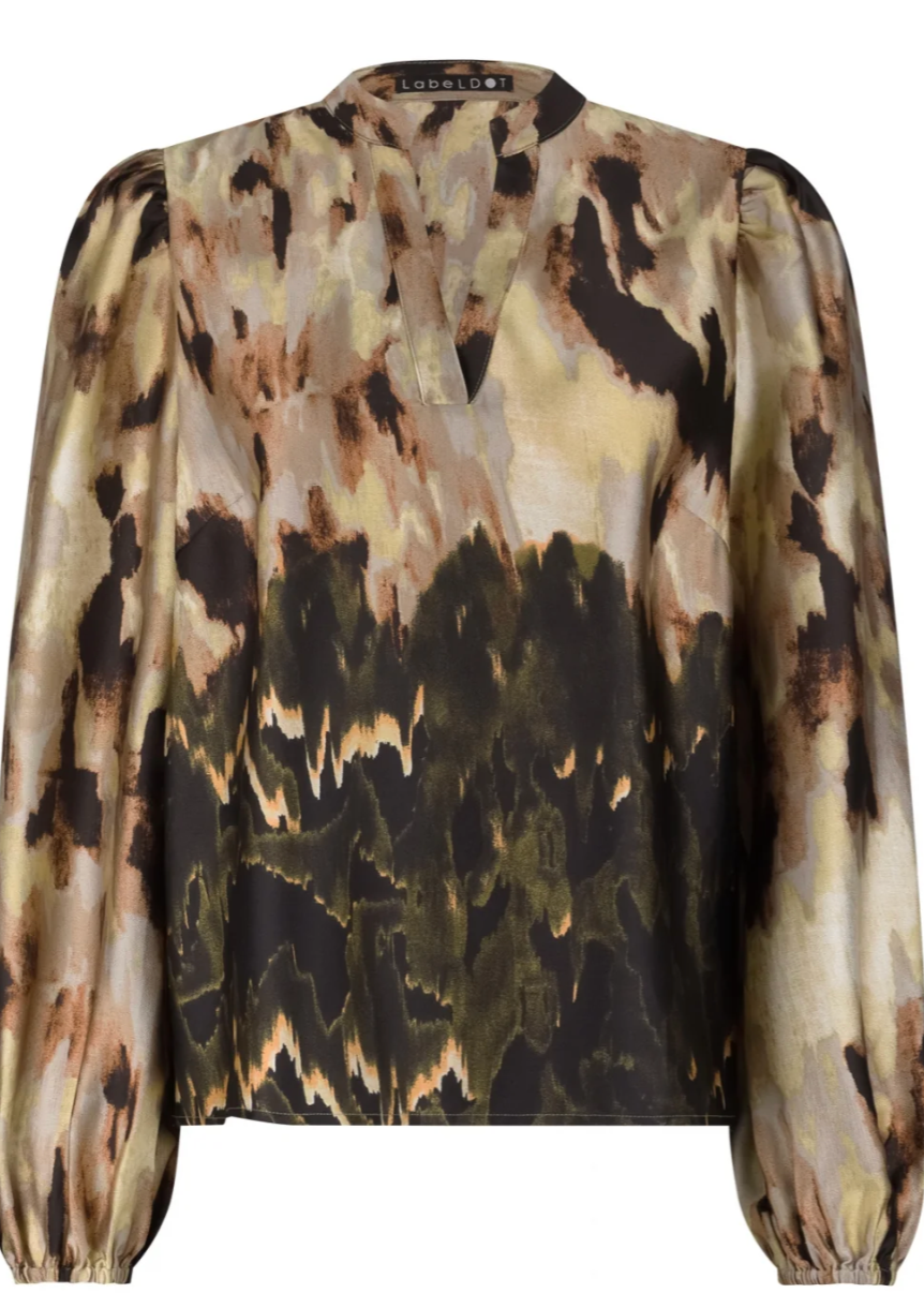 Label Dot Blouse Adoree | Multi