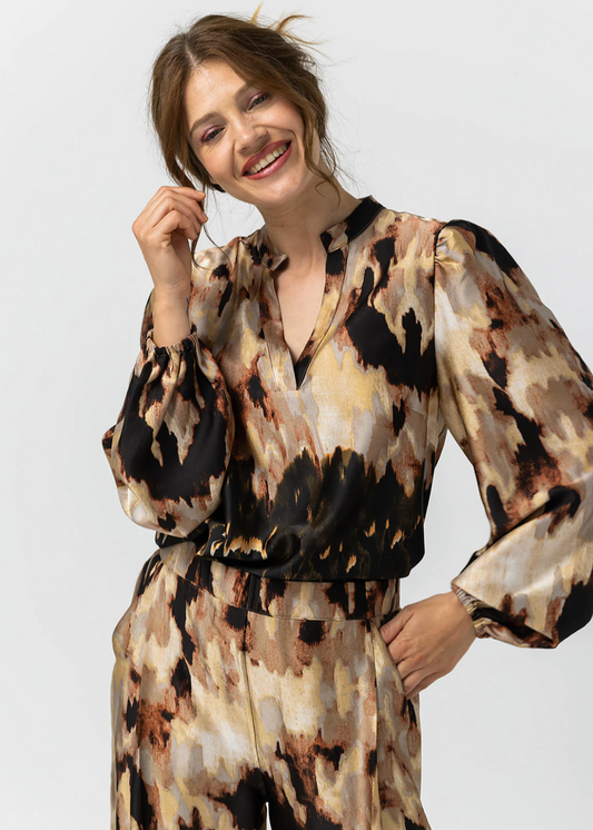 Label Dot Blouse Adoree | Multi