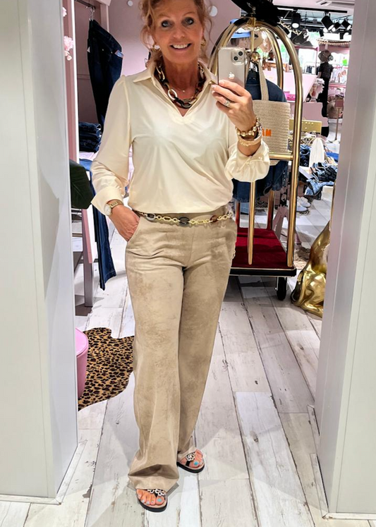 Helena Hart 7602 - BROEK SOUL BIKER - SAND
