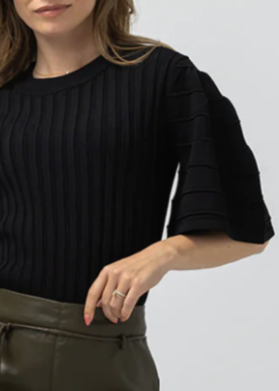 Label Dot Nicolette Trui | Zwart